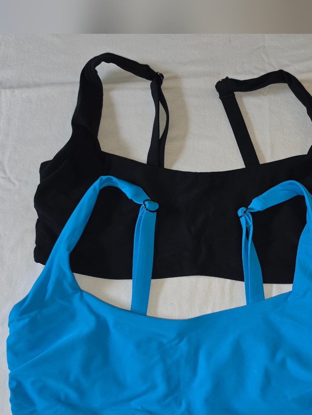 Athleta Swim Tops - Black & Bright Blue
